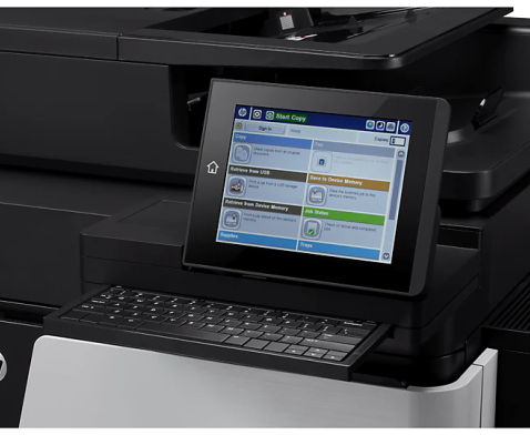 HP LaserJet Enterprise flow MFP M830z